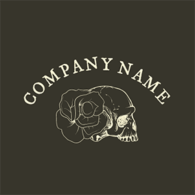 Skull and Roses Logo - Free Skull Logo Designs | DesignEvo Logo Maker