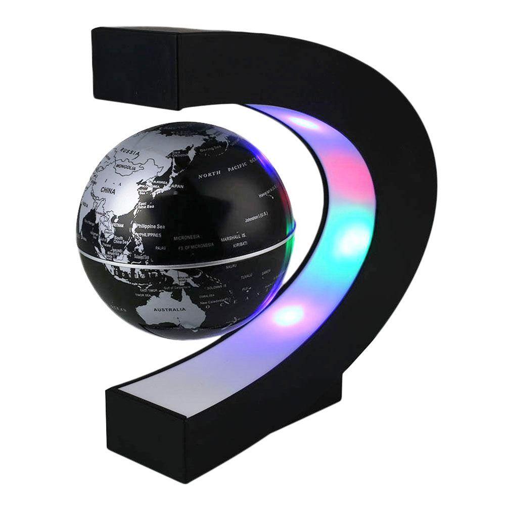 Pacific Gold Globe Logo - Amazon.com: shakeball Funny C-shaped Magnetic Levitation Floating ...