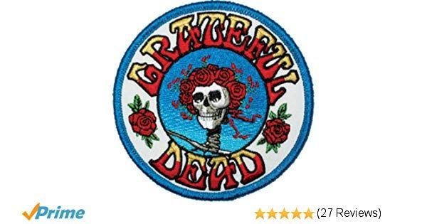 Skull and Roses Logo - C&D Visionary P-1228 Grateful Dead Skull and Roses Logo Patch C&D ...