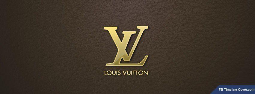 LV Gold Logo - Louis Vuitton Gold Logo Facebook Covers Timeline Cover