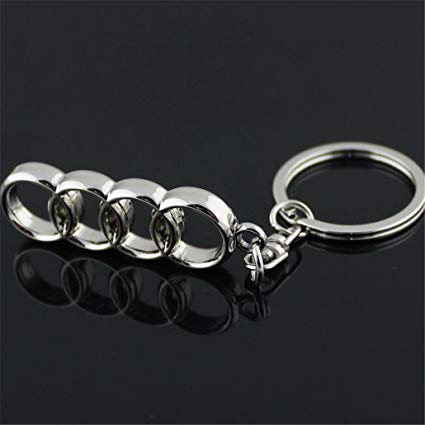 Car Keys Chains Logo - Amazon.com: 3D Car Key Chain Audi Car Logo Key Chains Gift Crafts ...