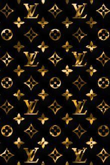LV Gold Logo - Best LV image. Background image, Background, Wallpaper