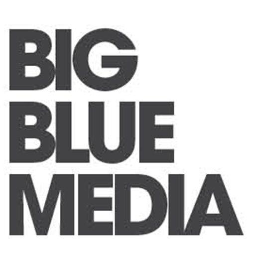 Blue Media Logo - Big Blue Media