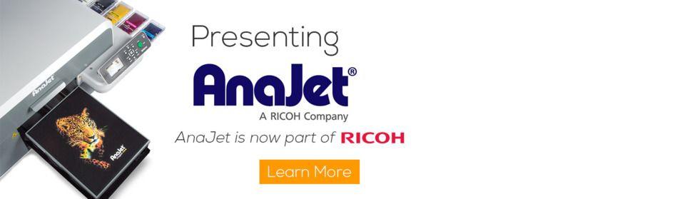 Current Ricoh Logo - Ricoh to Acquire AnaJet, a Leader in Direct to Garment Printers