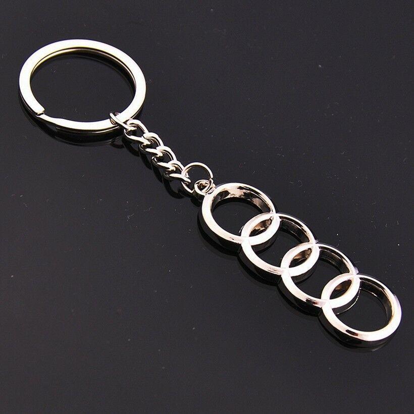 Car Keys Chains Logo - Auto High Quality Car Logo Metal Key Chains Holder Silver Chain ...