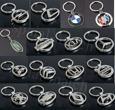 Car Keys Chains Logo - 3D CAR LOGOS citroen Titanium Key Chain Car Keychain Ring Keyfob ...