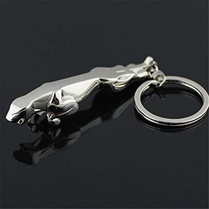 Car Keys Chains Logo - 3D Car Key Chain Jaguar Car Logo Key Chains Gift Crafts