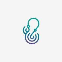 Octopus Logo - Best Octopus Logo image. Logo branding, Brand design, Branding