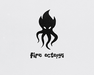 Octopus Logo - Logopond, Brand & Identity Inspiration (fire octopus logo)