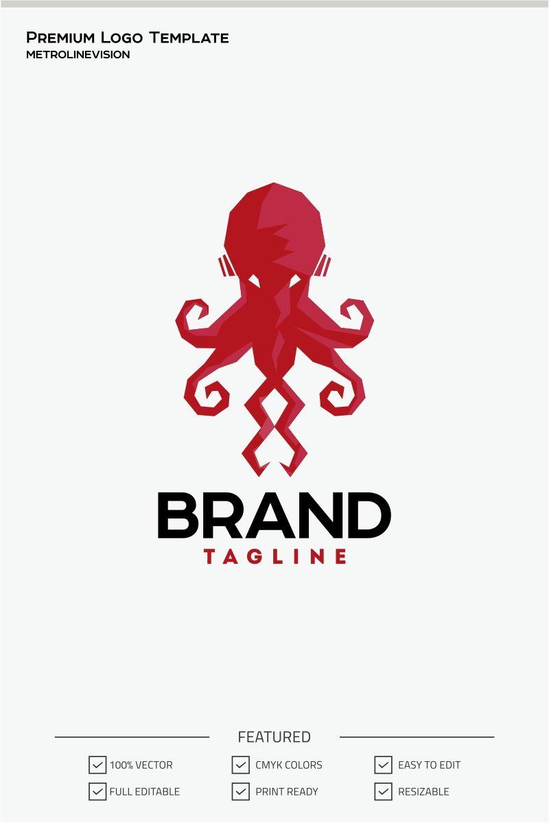 Octopus Logo - Octopus Logo Template #70878