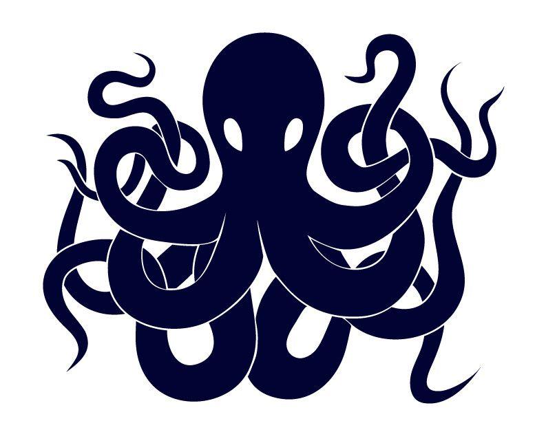 Octopus Logo - ArtStation - Octopus Logo, Justin Sadur