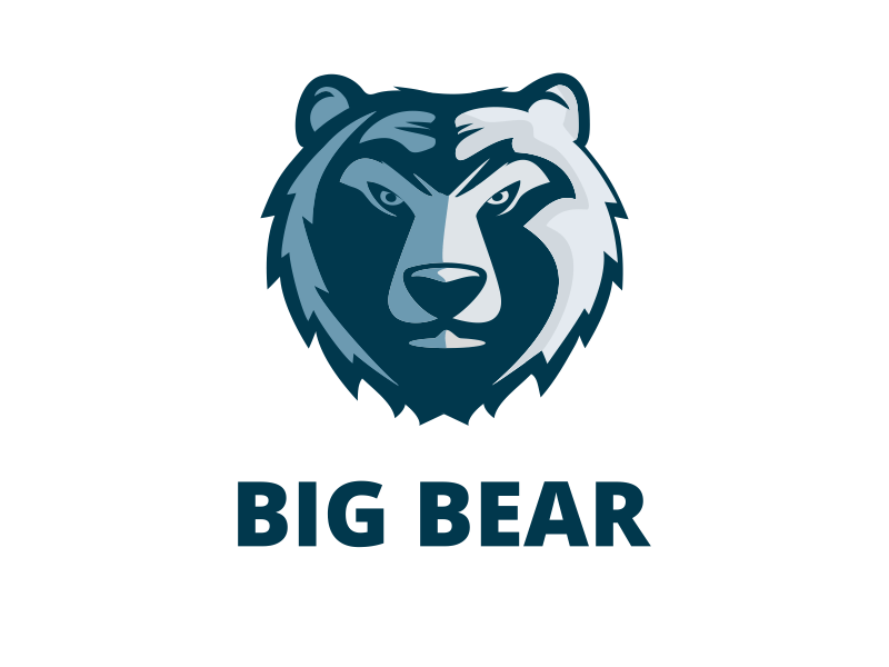 Big Bear Logo - Big Bear Logo by Petya Hadjieva (Ivanova) | Dribbble | Dribbble