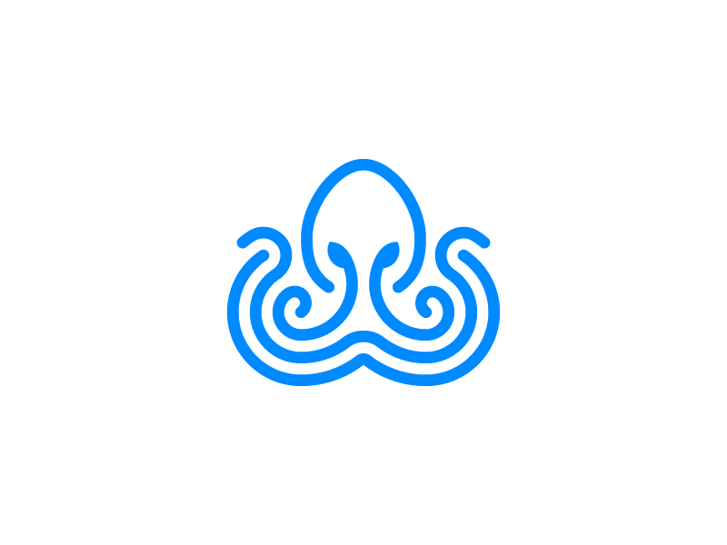 Octopus Logo - Octopus Logo design by Alex Tsanev | Dribbble | Dribbble