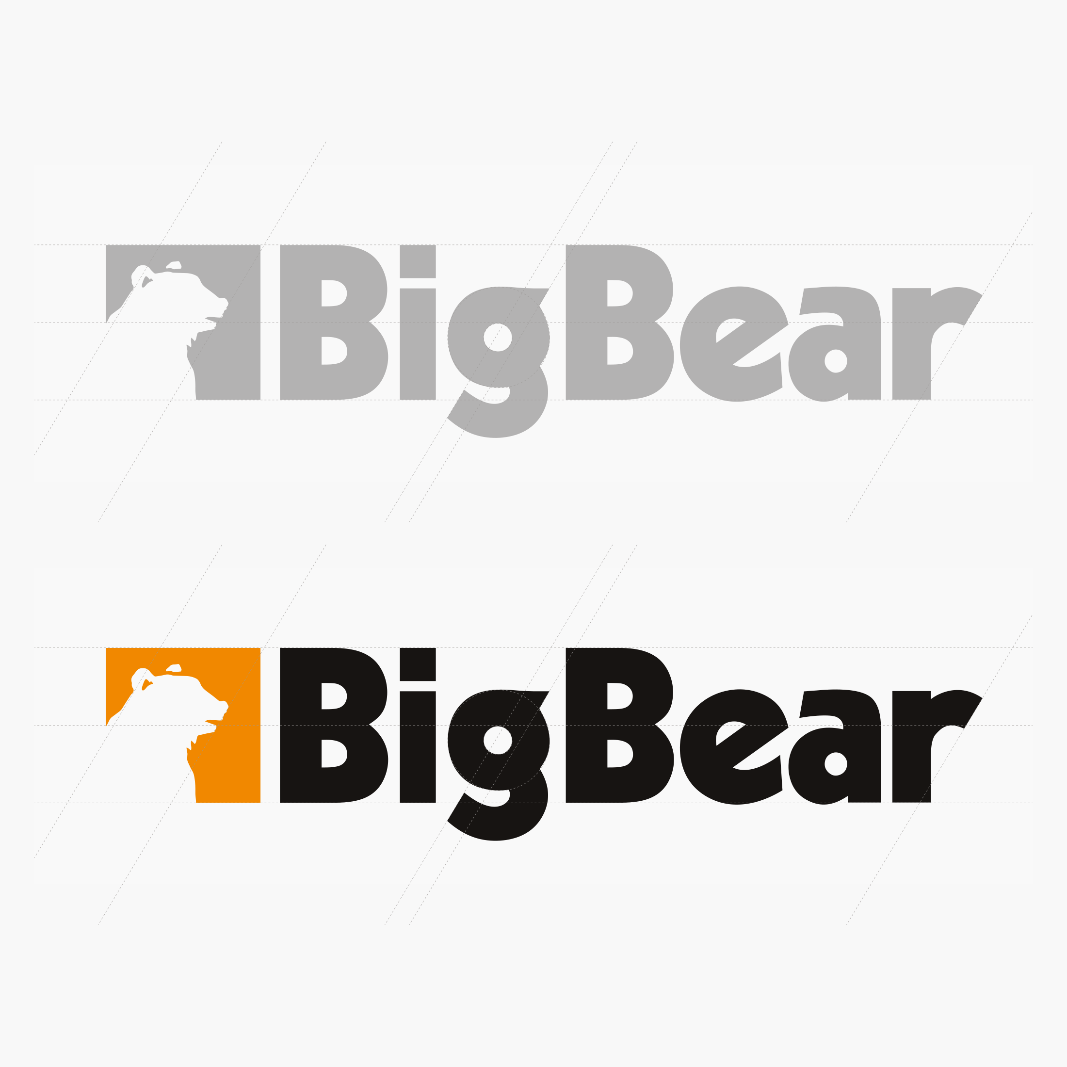 Big Bear Logo - Evolving the Big Bear Plastics Logo Identity and Branding - Wider