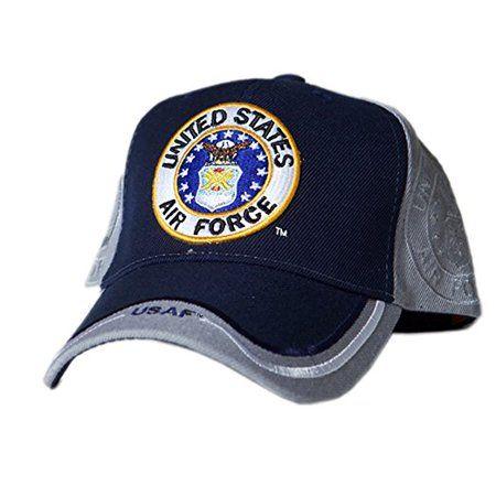 Double a Baseball Logo - US Honor Official Embroidered Double Air Force Logo Baseball Caps ...