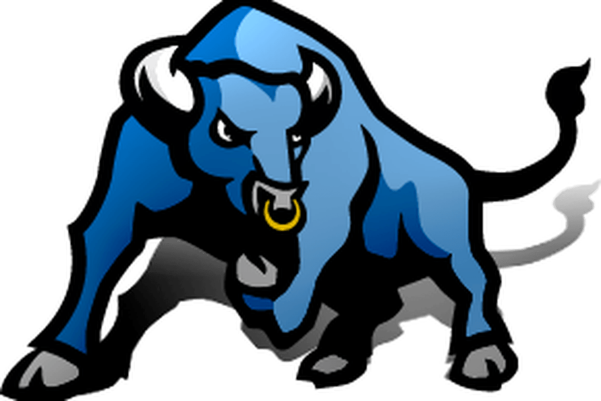 Blue Bull Logo - 99 for 99 - #53 - The Bison Become the Bulls - Bull Run