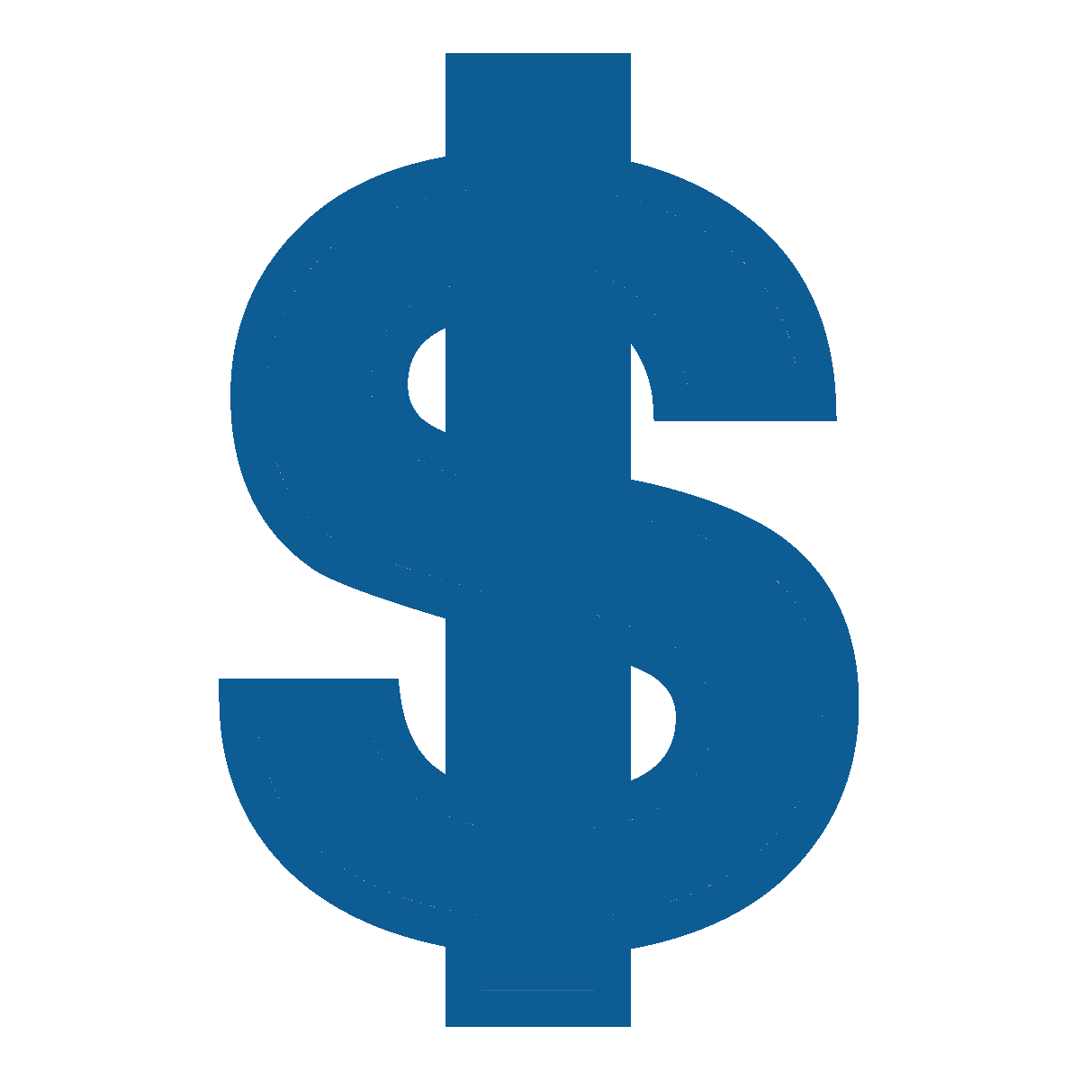 Dollar Sign Logo - dollar sign blue - Help Lesotho