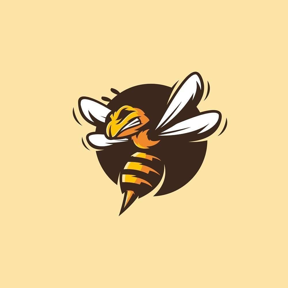 Bumble Bee Sports Logo - Bee @ogi_latoh #logo #logos #animal #graphicdesign #awesomelogo ...
