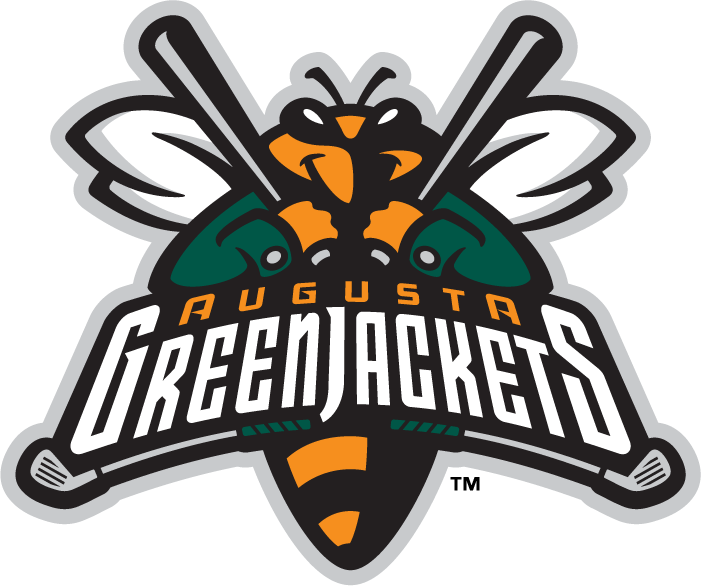 Bumble Bee Sports Logo - Augusta Greenjackets Primary Logo Atlantic League SAL