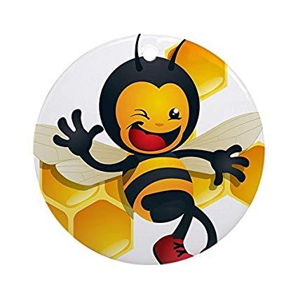 Bumble Bee Sports Logo - Enidgunter Bumble Bee Ornament Holiday Christmas