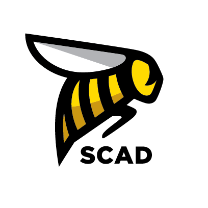 Bumble Bee Sports Logo - Savannah College of Art and Design Bees, NAIA/The Sun Conference ...