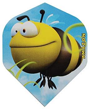 Bumble Bee Sports Logo - Amazon Cartoon Bumble Bee Standard Shape Dart Flights: Amazon.co.uk