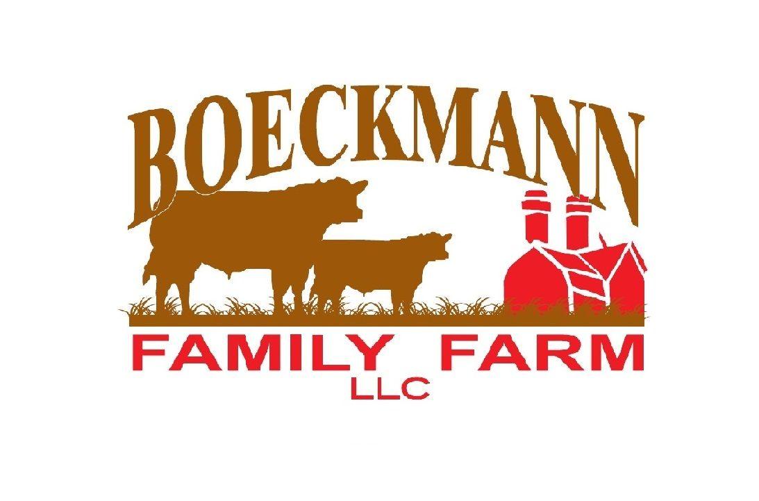 Orange Farms Company Logo - Family Farm Logos | Boeckmann Family Farms All-Natural Grassfed Beef ...