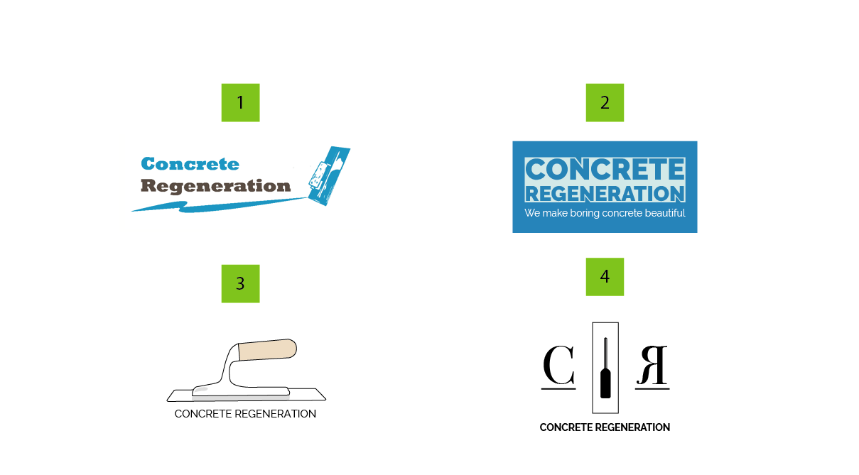Resurfacing Logo - Please help me pick one of the following logos for my concrete ...