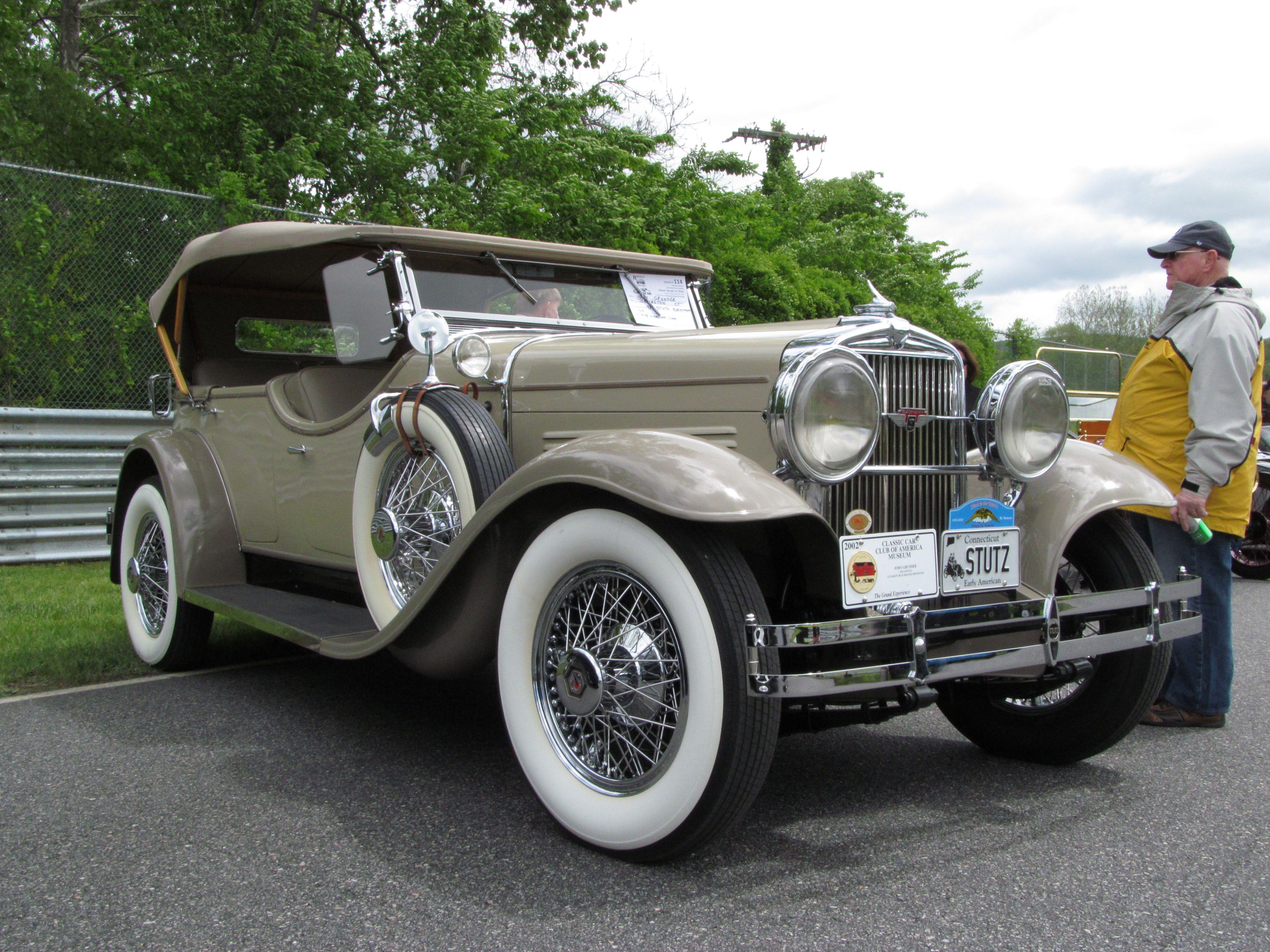 Stutz Car Logo - Stutz Blackhawk