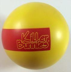 Yellow Ball Red Stripe Logo - Killer Bunnies Quest Yellow Ball w/Red Stripe - Killer Bunnies ...
