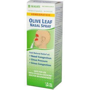 Natural Seagate Logo - Seagate Olive Leaf Nasal Spray 1 Fl Oz 30 Ml All Natural, Chemical