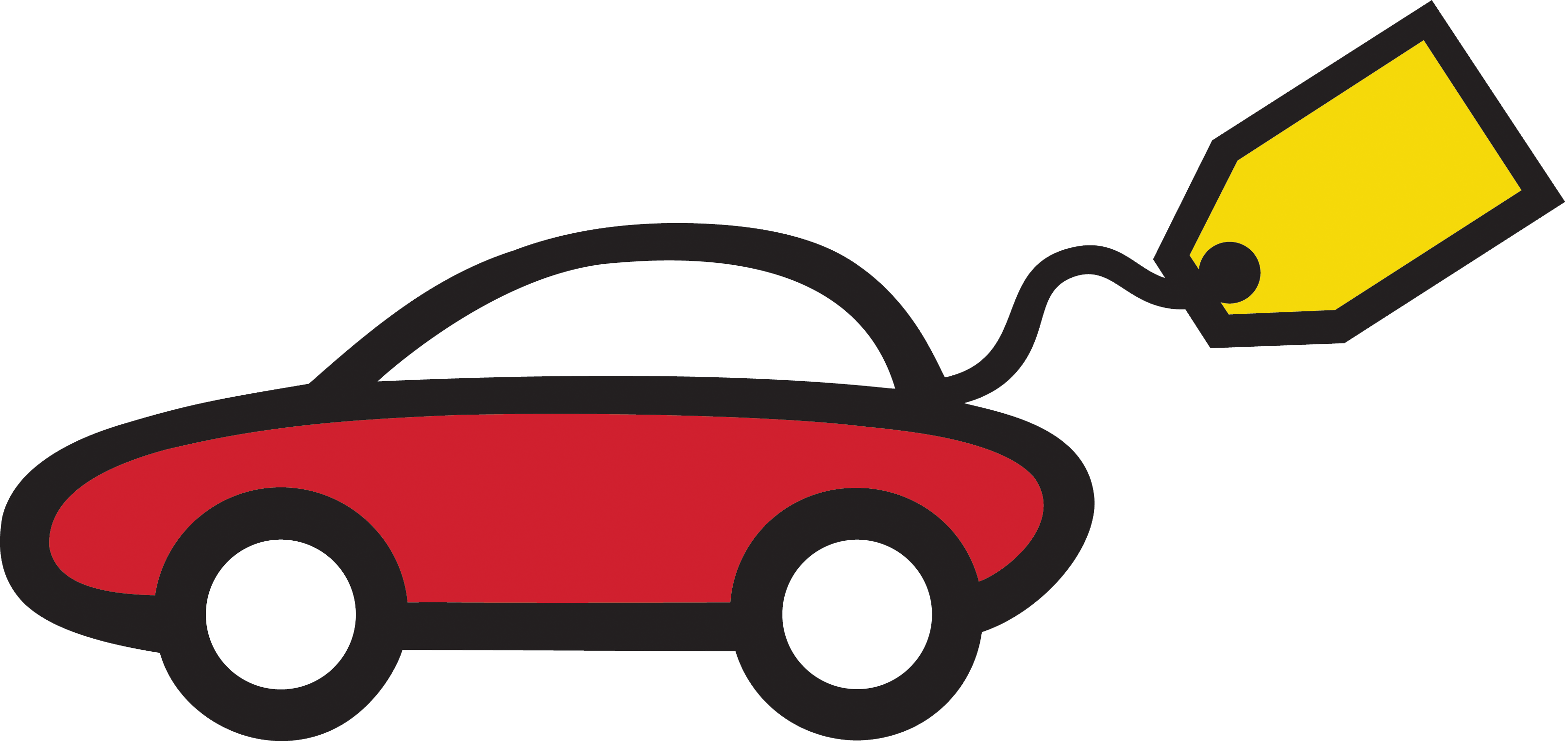 Automotive Cartoon Logo - Park Place Motor Cars. Dealership in Rochester, MN