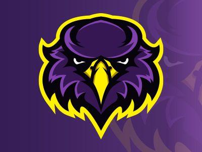 Purple Eagle Logo - Stunning Eagle ESports Logo. Eagle Mascot Logo