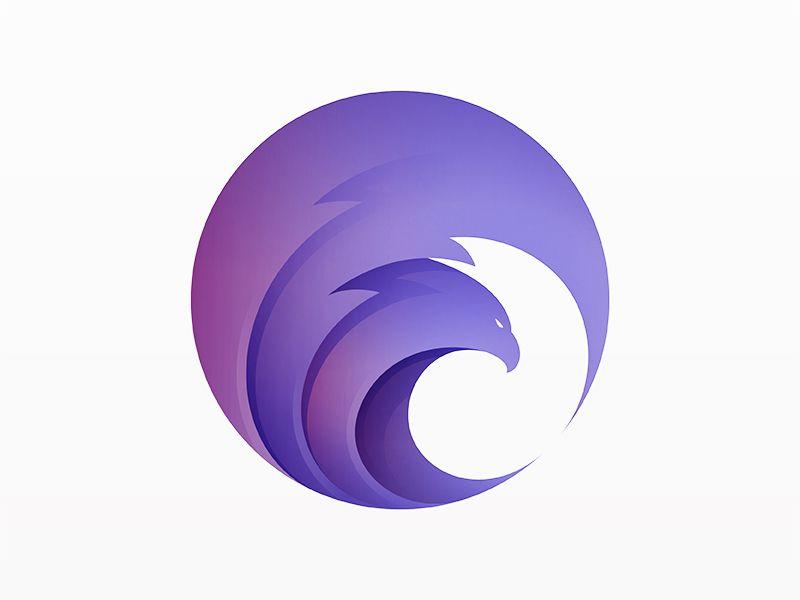 Purple Eagle Logo - Eagle Logo (Update) by Yoga Perdana | Dribbble | Dribbble