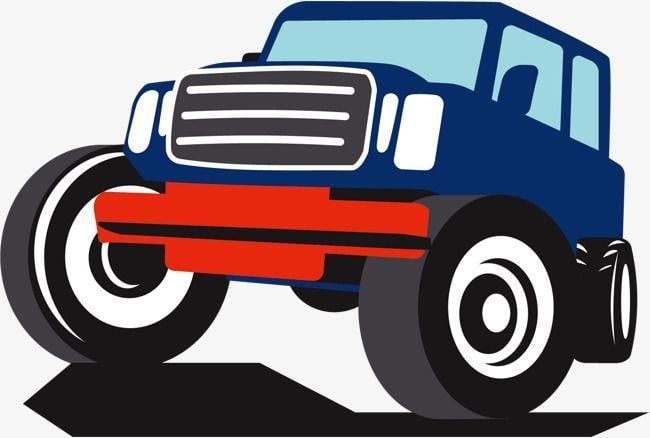 Automotive Cartoon Logo - Logo Design Of Off-road Vehicle, Cartoon Car, Off Road Vehicle, Jeep ...