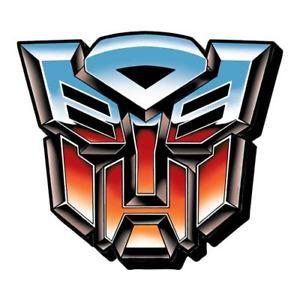 Automotive Cartoon Logo - New Funky Chunky Magnet * Autobots Logo * Symbol Transformers