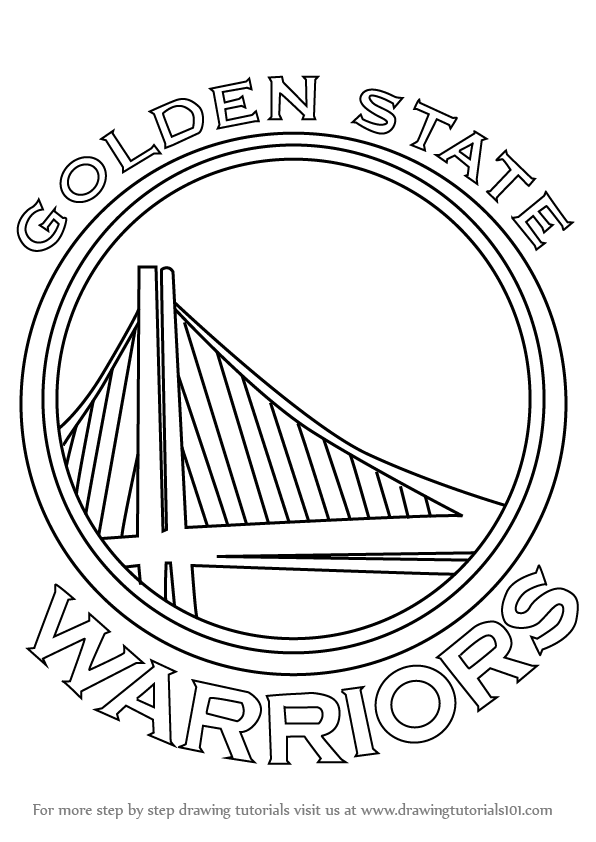 Warrior White Logo - How to draw warriors Logos
