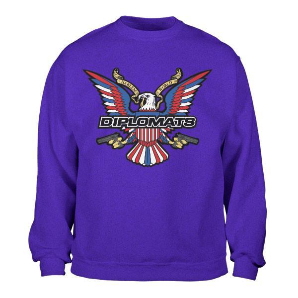 Purple Eagle Logo - DIPSET USA EAGLE LOGO CREWNECK (PURPLE). Dipset USA, LLC