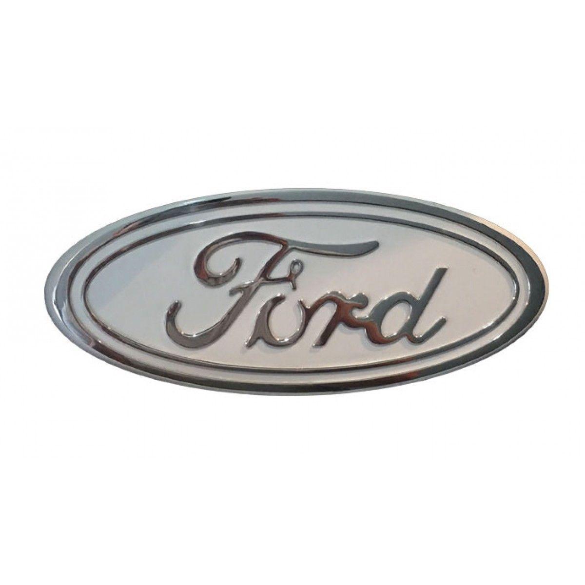2015 Ford Logo - 2015 Ford F-150 Billet Grille & Tailgate Emblem 9 Inch White ...