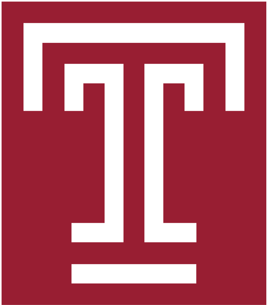 Temple Logo - File:Temple T logo.svg