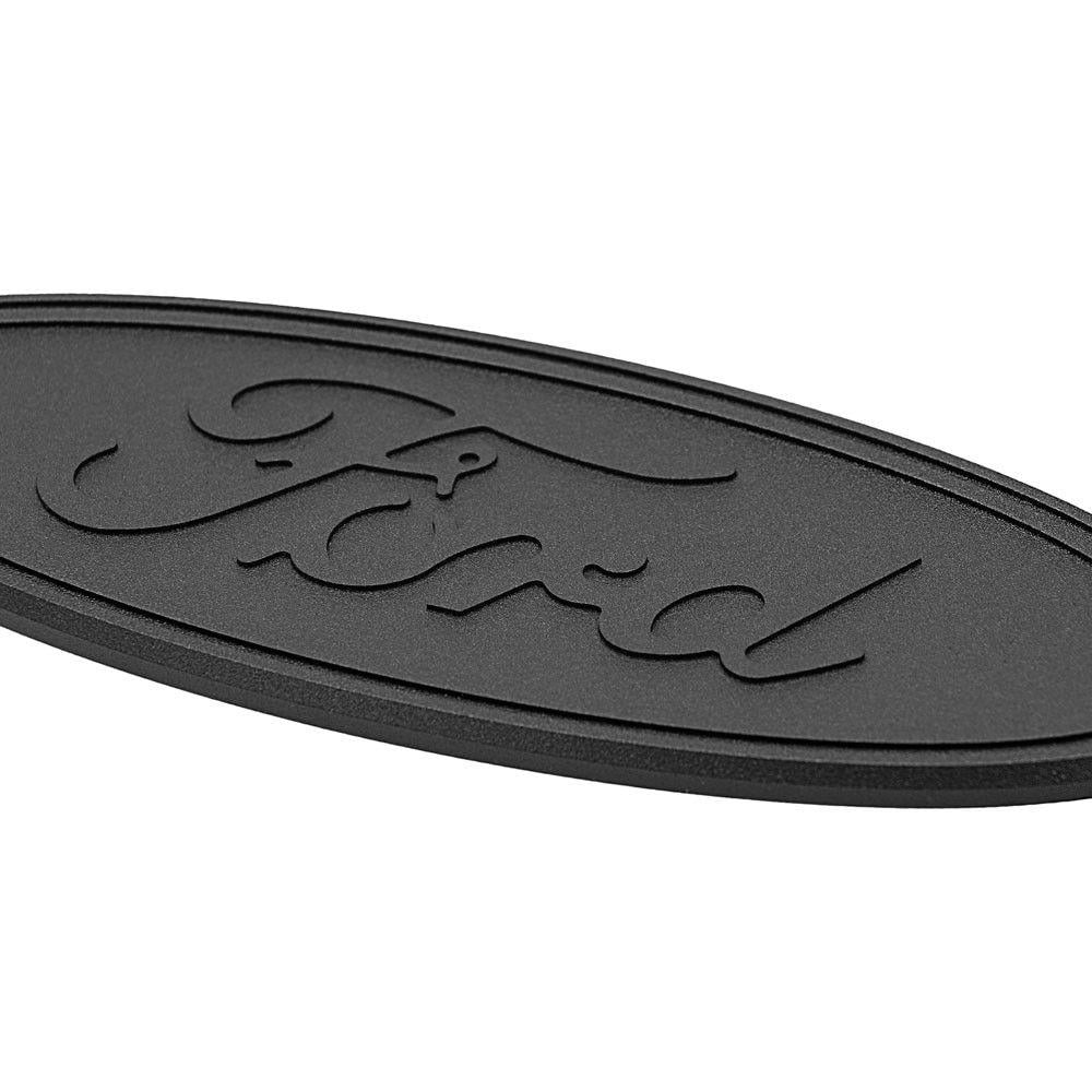 2015 Ford Logo - F-150 Grille/Tailgate Emblem Ford Billet Matte Black 2015-2017