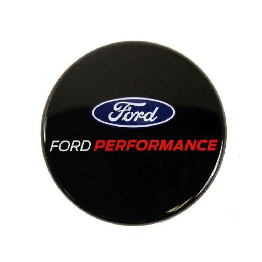 2015 Ford Logo - Ford Performance M-1096-FP3 Mustang/Focus Wheel Center Cap Black ...