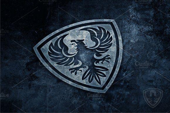Strong Eagle Logo - Royal Eagle Logo Templates Creative Market