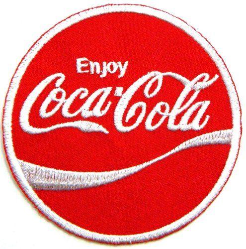 Soft Drink Logo - Enjoy Coca Cola Coke Soft Drink Logo Jacket T-shirt Patch Sew Iron ...