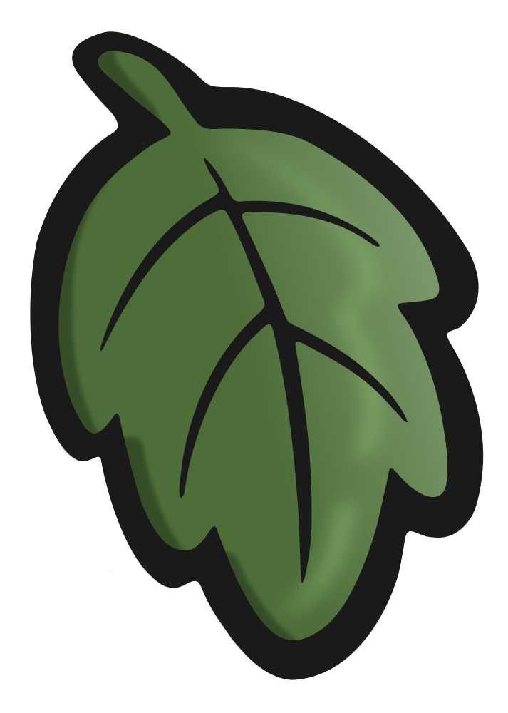 Single Green Leaf Logo - Single Leaf Vector Leaf Vector. Clipart, Cartoons