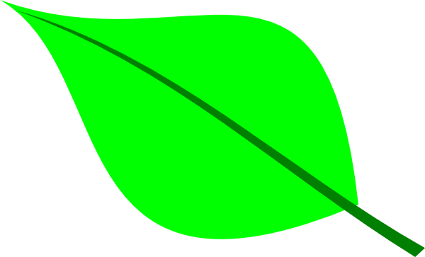 Single Green Leaf Logo - Free Green Leaf Clipart, Download Free Clip Art, Free Clip Art