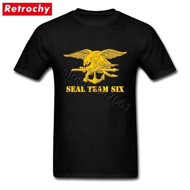 Seal Clothing Logo - America Navy Seal Team Six Tee Family 3D Print Shirt Man Short