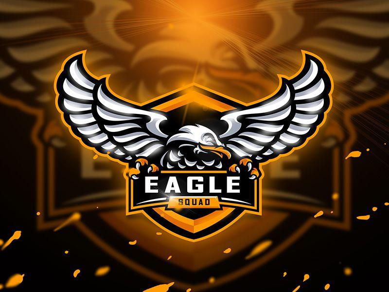 Strong Eagle Logo - Eagle Squad - Mascot & Esport logo by AQR Studio | Dribbble | Dribbble
