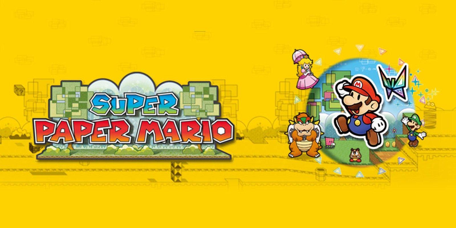 Super Paper Mario Wii Logo - Super Paper Mario | Wii | Games | Nintendo