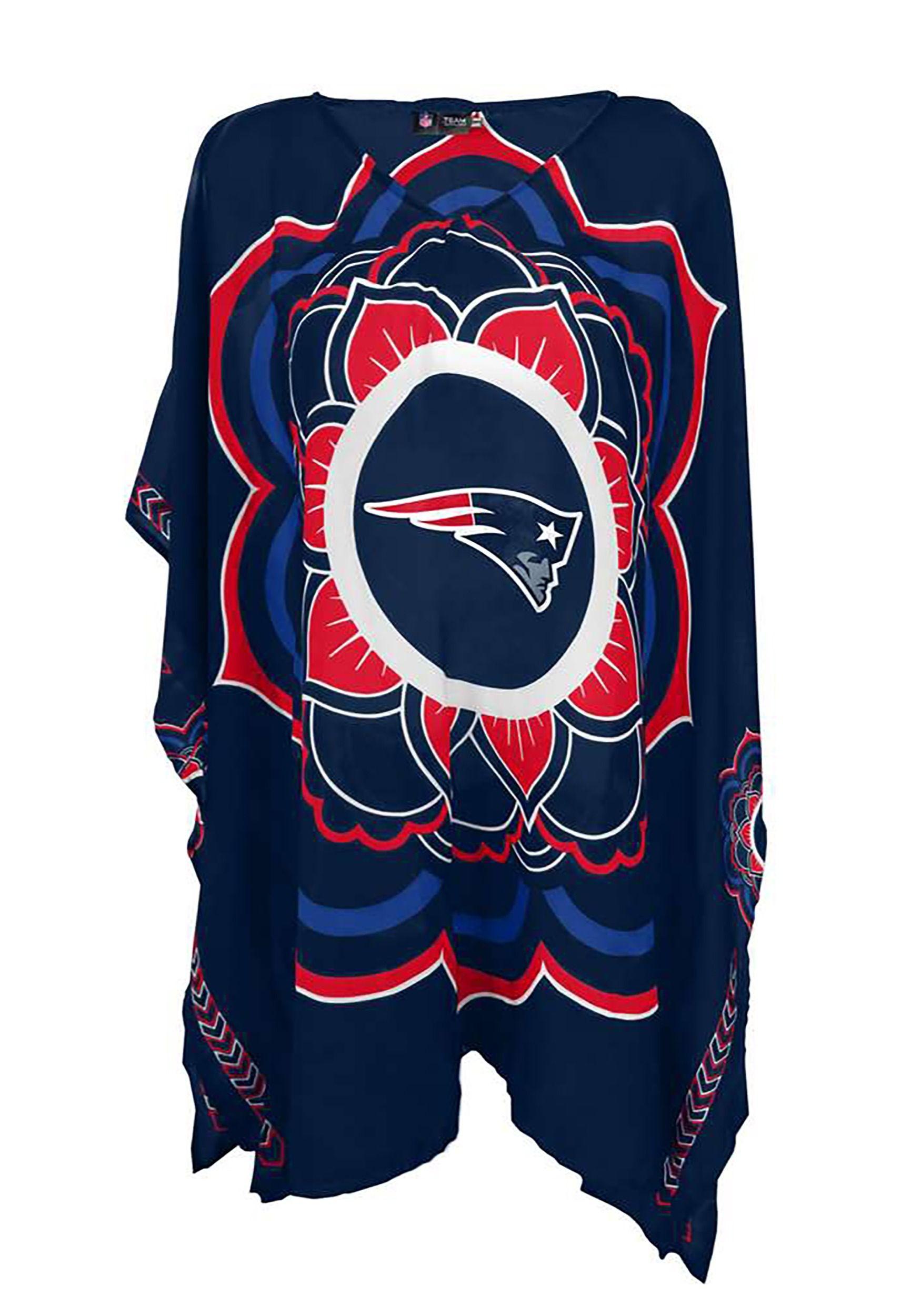 Peace Flower Logo - NFL Peace Flower Caftan featuring the New England Patriots